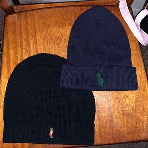 Ralph Lauren beanies (sold together)